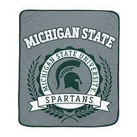 Pegasus Michigan State Spartans 50" x 60" University Crest Ultra Soft Blanket