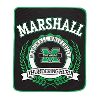 Pegasus Marshall Thundering Herd 50" x 60" University Crest Ultra Soft Blanket