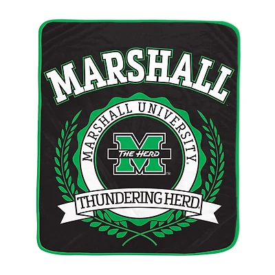 Pegasus Marshall Thundering Herd 50" x 60" University Crest Ultra Soft Blanket