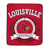 Pegasus Louisville Cardinals 50" x 60" University Crest Ultra Soft Blanket