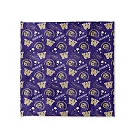 Pegasus Washington Huskies 108" x 108" Victory Pennant Ultra Cozy Family Blanket