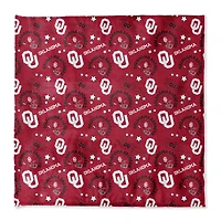Pegasus Oklahoma Sooners 108" x 108" Victory Pennant Ultra Cozy Family Blanket