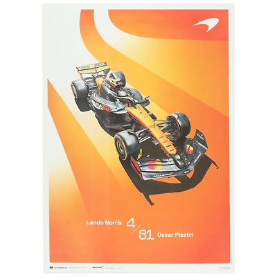 McLaren F1 Team 2025 Poster