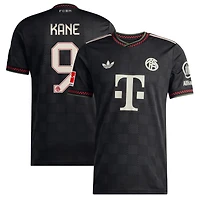 Men's adidas Harry Kane Black Bayern Munich 2025/26 Third Authentic Player Jersey