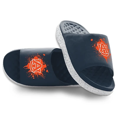 Youth ISlide Auburn Tigers Centered Logo Splat Motive Slide Sandals