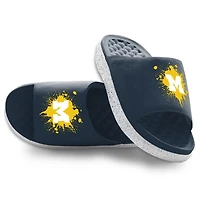 Unisex ISlide Michigan Wolverines Centered Logo Splat Motive Slide Sandals