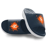 Youth ISlide New York Mets Centered Logo Splat Motive Slide Sandals