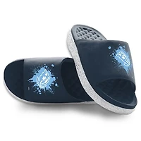 Youth ISlide Utah Mammoth Centered Logo Splat Motive Slide Sandals