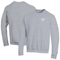 Men's Champion  Gray Fanatics Corporate Fleece Crewneck Sweatshirt