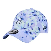 Women's New Era  Navy Atlanta Braves Casual Classic Adjustable Hat