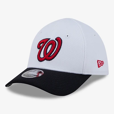Toddler New Era White Washington Nationals Baseball 39THIRTY M-Crown Adjustable Hat