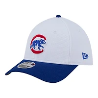 Toddler New Era  White Chicago Cubs Baseball 39THIRTY M-Crown Adjustable Hat