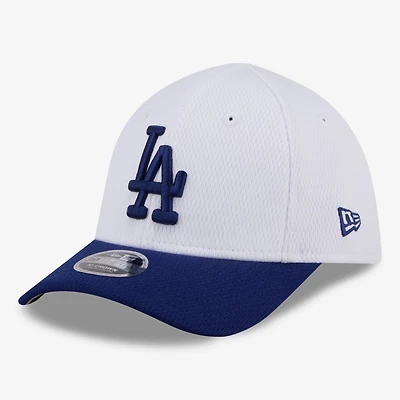Toddler New Era White Los Angeles Dodgers Baseball 39THIRTY M-Crown Adjustable Hat