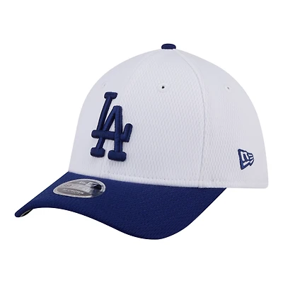 Toddler New Era  White Los Angeles Dodgers Baseball 39THIRTY M-Crown Adjustable Hat