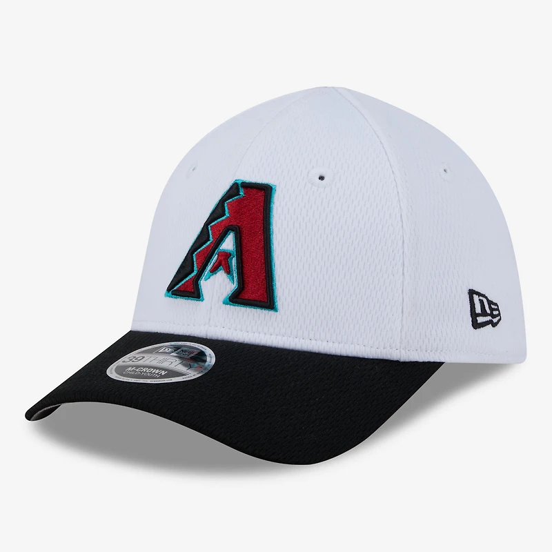 Toddler New Era  White Arizona Diamondbacks Baseball 39THIRTY M-Crown Adjustable Hat