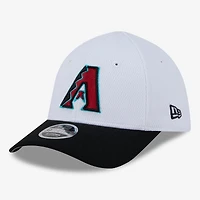 Toddler New Era  White Arizona Diamondbacks Baseball 39THIRTY M-Crown Adjustable Hat