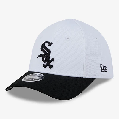 Toddler New Era White Chicago White Sox Baseball 39THIRTY M-Crown Adjustable Hat