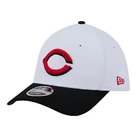 Toddler New Era  White Cincinnati Reds Baseball 39THIRTY M-Crown Adjustable Hat