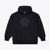 Men's Mitchell & Ness Black New York Yankees Phantom Fleece Hoodie