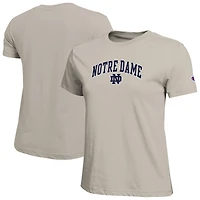Women's Champion  Gold Notre Dame Fighting Irish Arched Over Logo T-Shirt