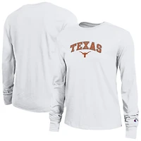 Women's Champion Texas Longhorns Arch Over Logo Long Sleeve T-Shirt