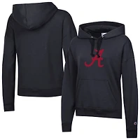 Women's Champion Black Alabama Crimson Tide Powerblend Fleece Hoodie