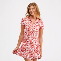 Smith & Quinn Cardinal Georgia Bulldogs Ivy Wrap Dress