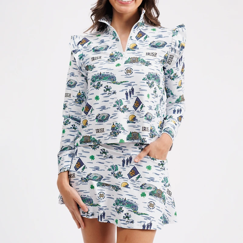 Smith & Quinn Navy Notre Dame Fighting Irish Molly Active Skort