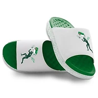 Youth ISlide Saquon Barkley Green/White NFLPA Reverse Hurdle Motive Slide Sandals