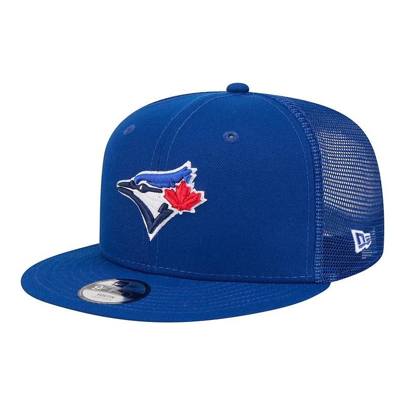 Youth New Era  Royal Toronto Blue Jays 9FIFTY Trucker Snapback Hat