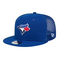 Youth New Era  Royal Toronto Blue Jays 9FIFTY Trucker Snapback Hat