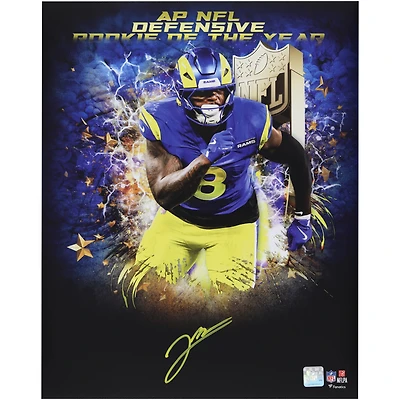 Jared Verse Los Angeles Rams Autographed 16" x 20" 2024 DROY Collage Photograph