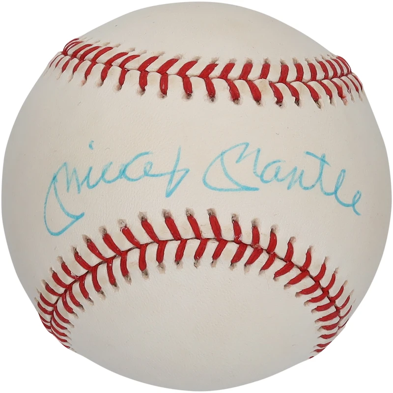 Mickey Mantle New York Yankees Autographed Baseball