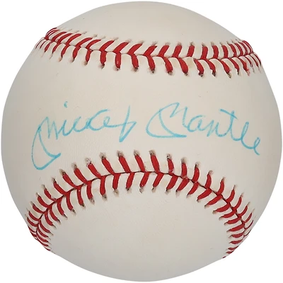 Mickey Mantle New York Yankees Autographed Baseball