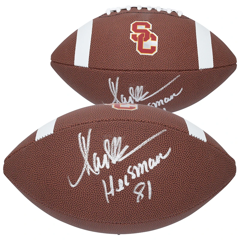 Marcus Allen USC Trojans Autographed Nike Replica Football with "Heisman 81" Inscription