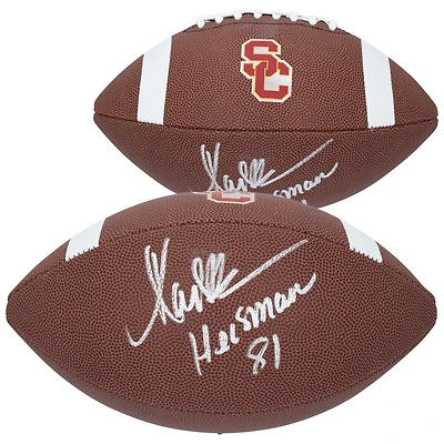 Marcus Allen USC Trojans Autographed Nike Replica Football with "Heisman 81" Inscription