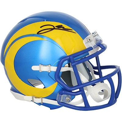 Jared Verse Los Angeles Rams Autographed Riddell Speed Mini Helmet