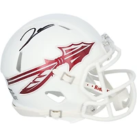 Jared Verse Florida State Seminoles Autographed Riddell White Alternate Speed Mini Helmet