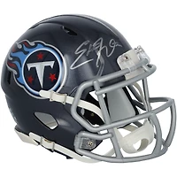 Eddie George Tennessee Titans Autographed Riddell Speed Mini Helmet
