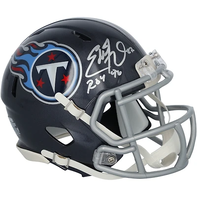 Eddie George Tennessee Titans Autographed Riddell Speed Mini Helmet with "OROY 96" Inscription
