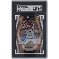 Jeff Bagwell Houston Astros Autographed 2025 Topps Tribute Pillars Of The Game #PTGA-JBA #148/199 SGC Authenticated 9/10 Card