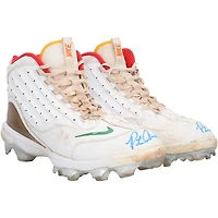Pete Alonso New York Mets Autographed Game-Used White Nike Cleats from the 2025 MLB Season - NR81043695-96