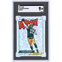 Aaron Rodgers Green Bay Packers 2018 Panini KaBoom! #K-AR SGC Authenticated 9 Card