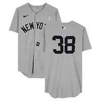 Devin Williams New York Yankees Player-Worn #38 Gray Nike Jersey vs. Boston Red Sox on June 15, 2025