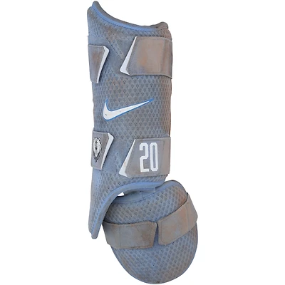Pete Alonso New York Mets Game-Used Blue Nike Leg Guard from the 2025 MLB Season