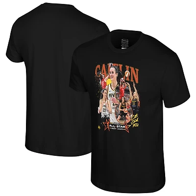 Unisex Stadium Essentials Caitlin Clark Black Indiana Fever 2025 WNBA All-Star Game Crossroads T-Shirt