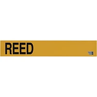 Patrick Reed Event-Used Yellow Nameplate from the 147th Open Championship