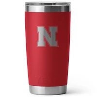 YETI Nebraska Huskers 20oz. Rambler Tumbler with Magslider Lid