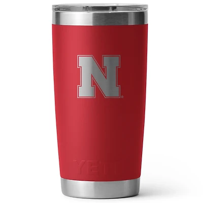 YETI Nebraska Huskers 20oz. Rambler Tumbler with Magslider Lid