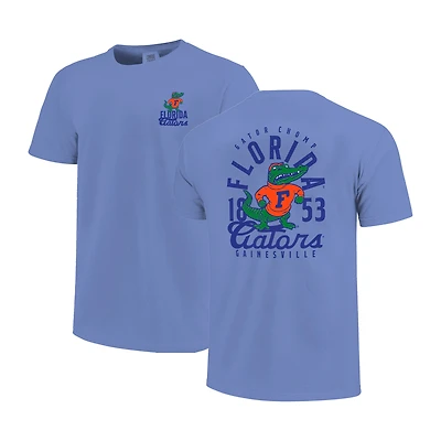 Youth Royal Florida Gators Comfort Colors Mascot Overlay T-Shirt